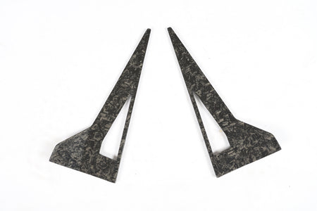 Forged carbon fiber texture detail for Huracan side skirts