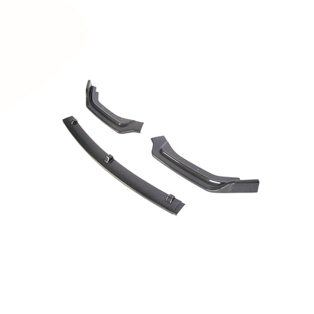 Infiniti Q50 carbon fiber front lip splitter kit angle view