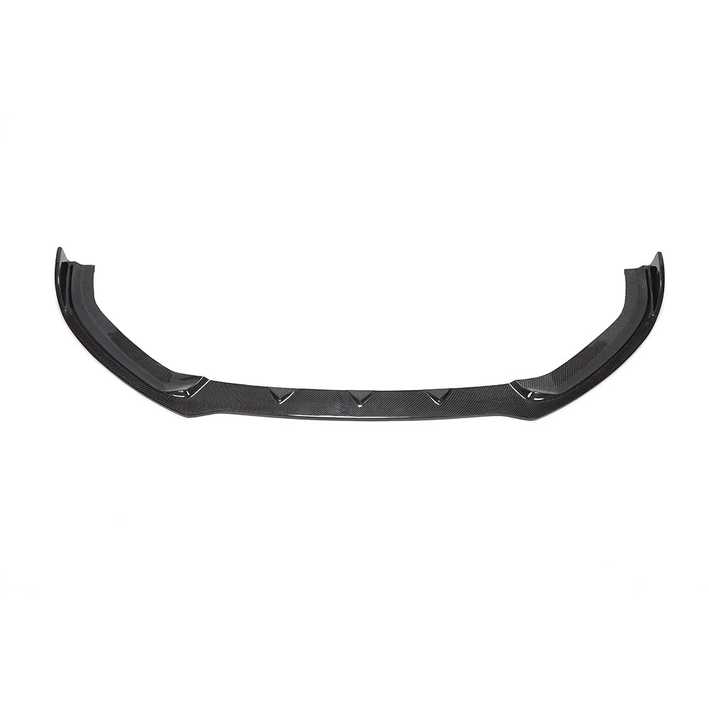 Audi A3 S Line S3 8V.5 carbon fiber front bumper lip full view