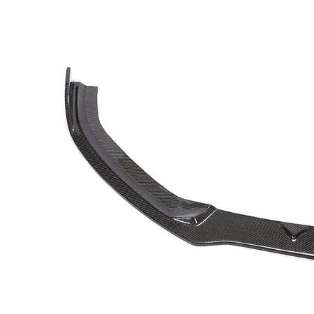 Audi S3 8V.5 Sedan carbon fiber front lip side extension detail
