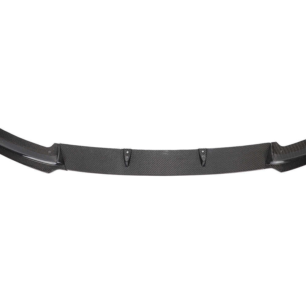 BMW G20 Carbon Fiber Front Splitter Center Aero Fin Detail