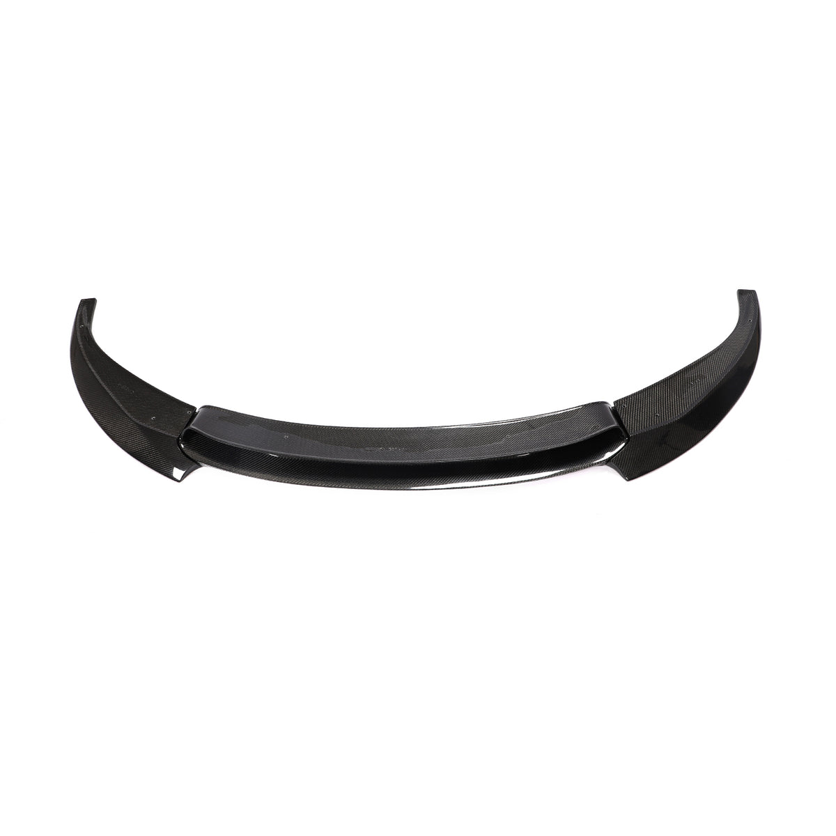 BMW M6 carbon fiber front lip set full view