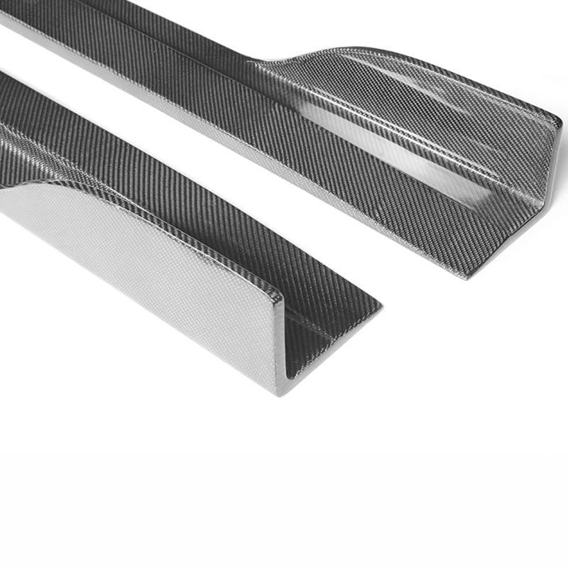 Infiniti G37 Coupe 2009-2013 Side Skirts Carbon Fiber - www.ahacarbon.com