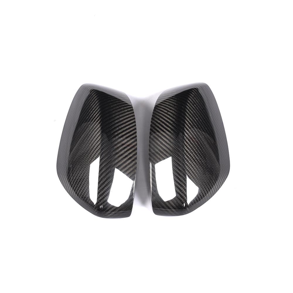 Infiniti G37 G25 G35 Mirror Covers Add-on Style Dry Carbon Fiber - www.ahacarbon.com