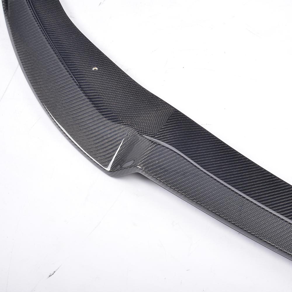 Infiniti Q50 Base 2014-2017 Front Bumper Lip Carbon Fiber-Ahacarbon