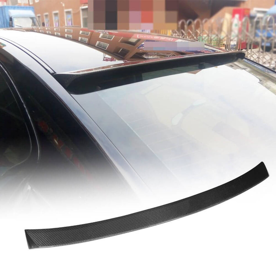 Infiniti Q50 Q50S 2014-2022 Rear Roof Spoiler Carbon Fiber-Ahacarbon