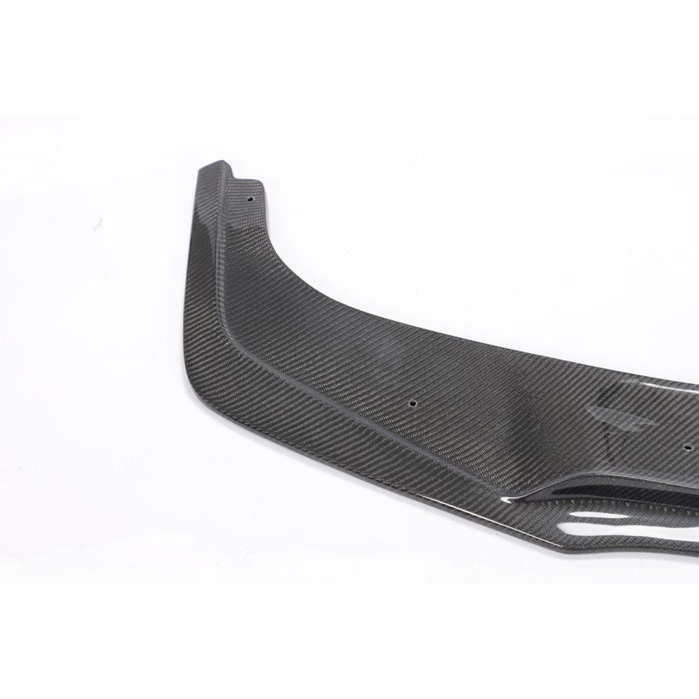 Infiniti Q50 Sport 2014-2017 Front Bumper Lip Carbon Fiber-ahacarbon