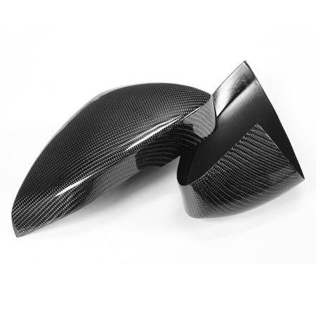 Jaguar F-TYPE 2013-2021 Mirror Covers Add-on Style Carbon Fiber-Ahacarbon