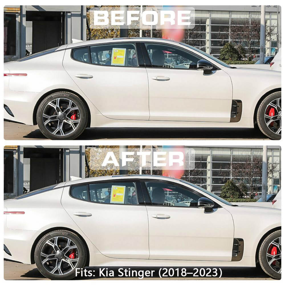 KiaStinger_2018-2023_DryCarbonFiberWindowVisorShadesSunRainGuard_ahacarbon