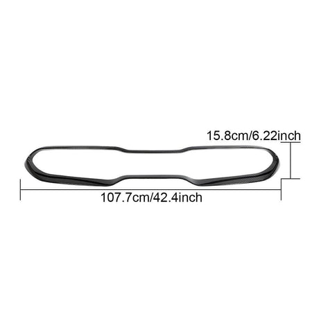 Kia Stinger 2018-2023 Front Grille Dry Carbon Fiber-Ahacarbon