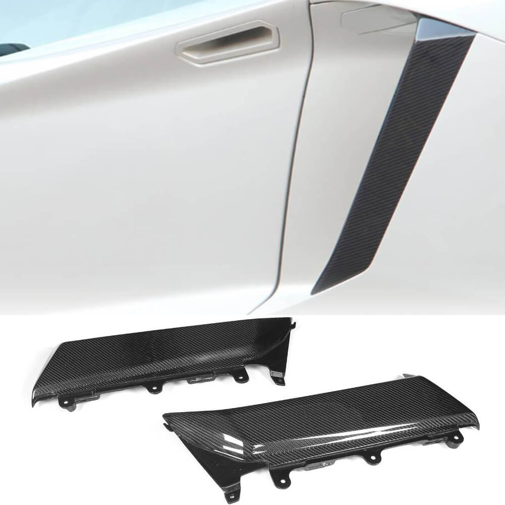 Lamborghini Aventador LP700-4 2011-2016 Door Side Air Fender Vent Carbon Fiber-Ahacarbon