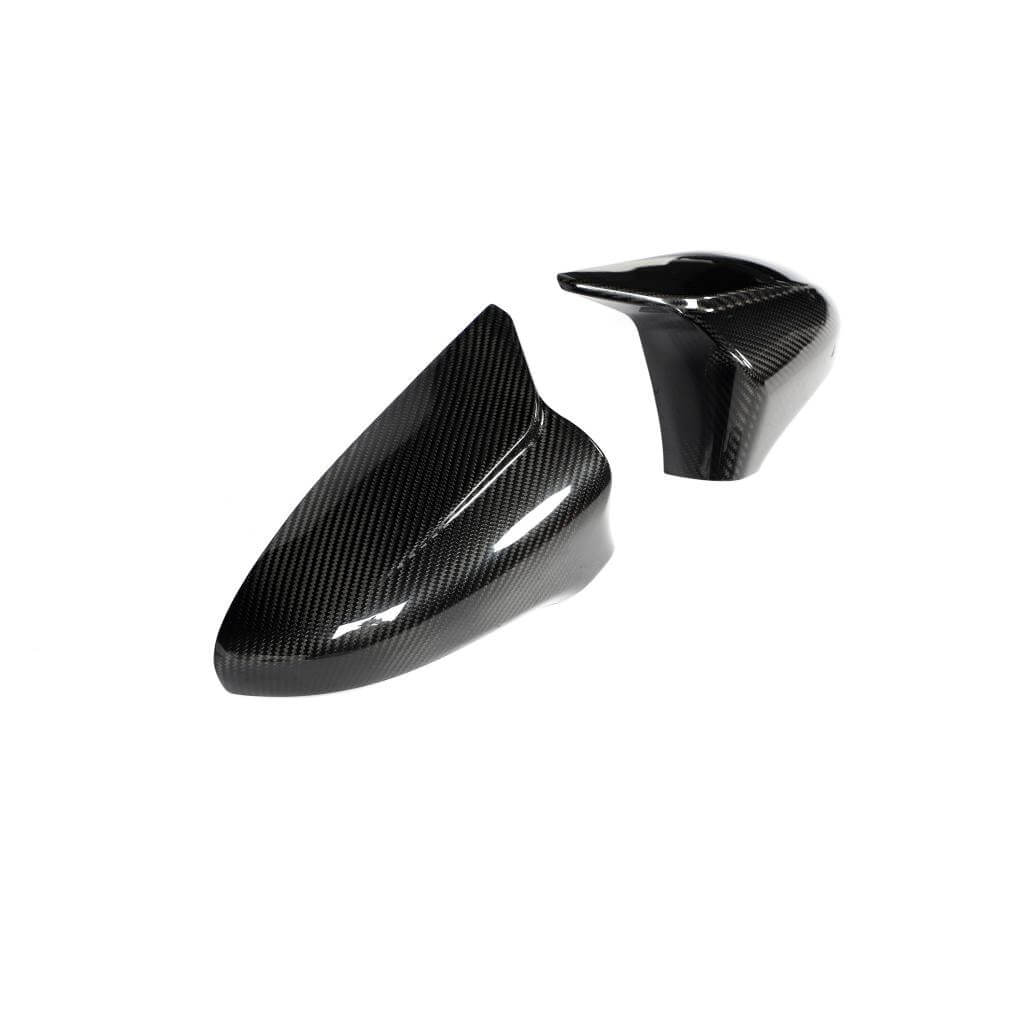 Dry Carbon Fiber Mirror Cover Caps for Lexus ES250 IS300 2014-2020 Add on Style - www.ahacarbon.com