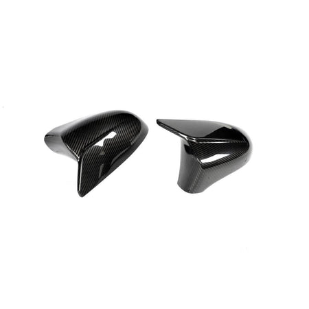Dry Carbon Fiber Mirror Cover Caps for Lexus ES250 IS300 2014-2020 Add on Style - www.ahacarbon.com