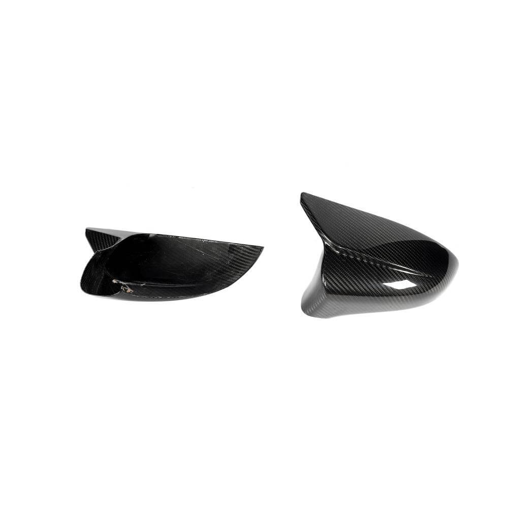 Dry Carbon Fiber Mirror Cover Caps for Lexus ES250 IS300 2014-2020 Add on Style - www.ahacarbon.com