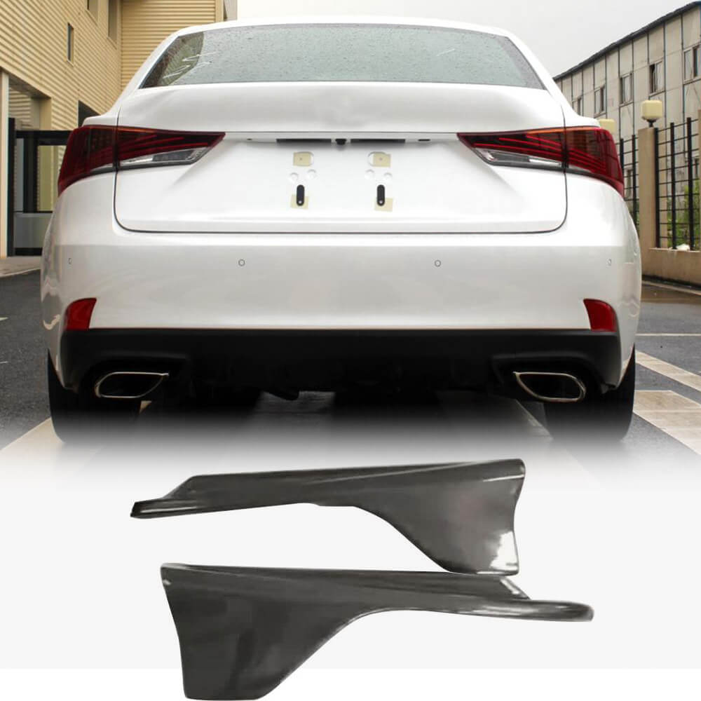 Lexus IS300 Carbon Fiber Rear Bumper Air Vent Fins | Aerodynamic Mods