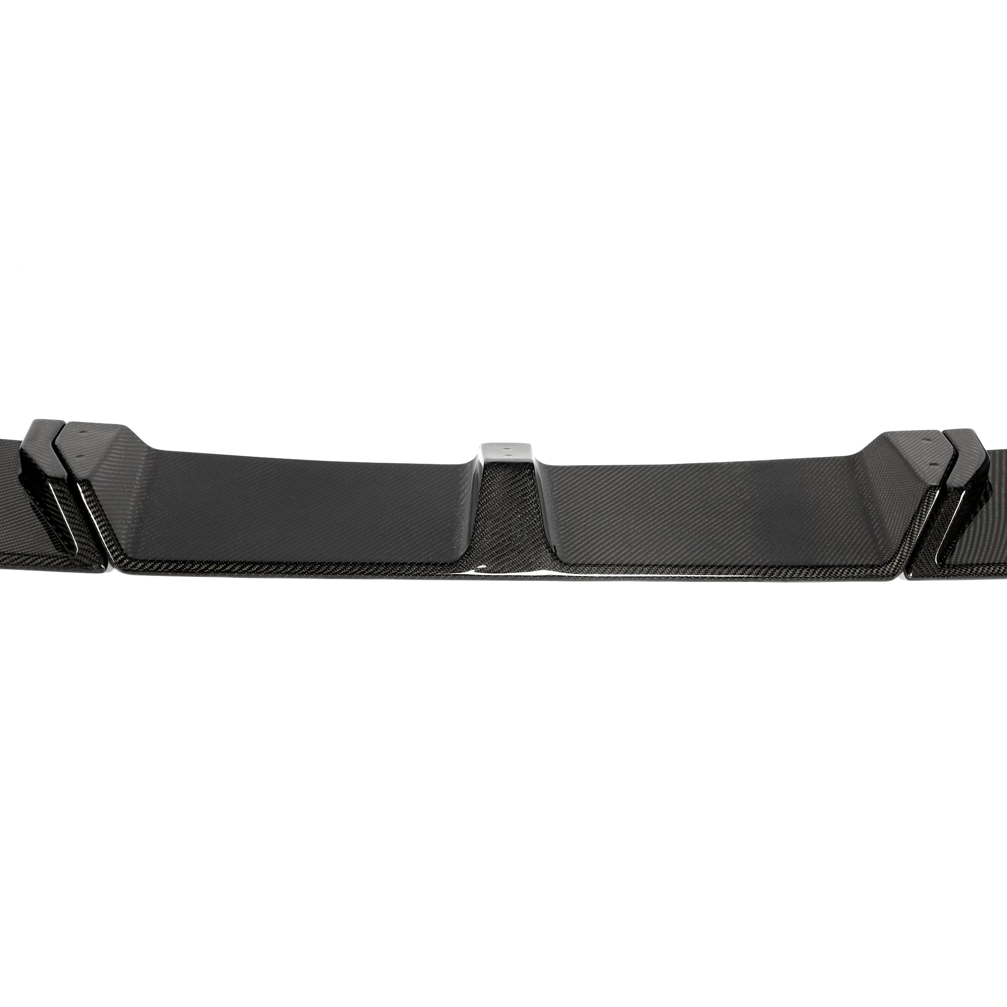 BMW X5M F95 X6M F96 carbon fiber front lip center section detail