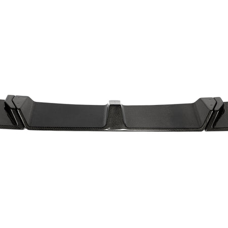 BMW X5M F95 X6M F96 carbon fiber front lip center section detail