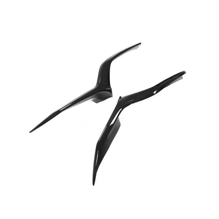 Mazda CX30 2020-2024 ABS Glossy Black Front Lower Grille Trims Cover-Ahacarbon