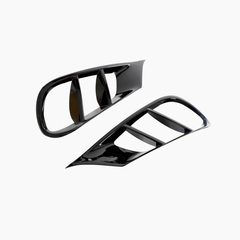 MercedesBenzEClassW212SportPre-facelift2014-2016FogLampCoversGlossyBlackFRP-ahacarbon