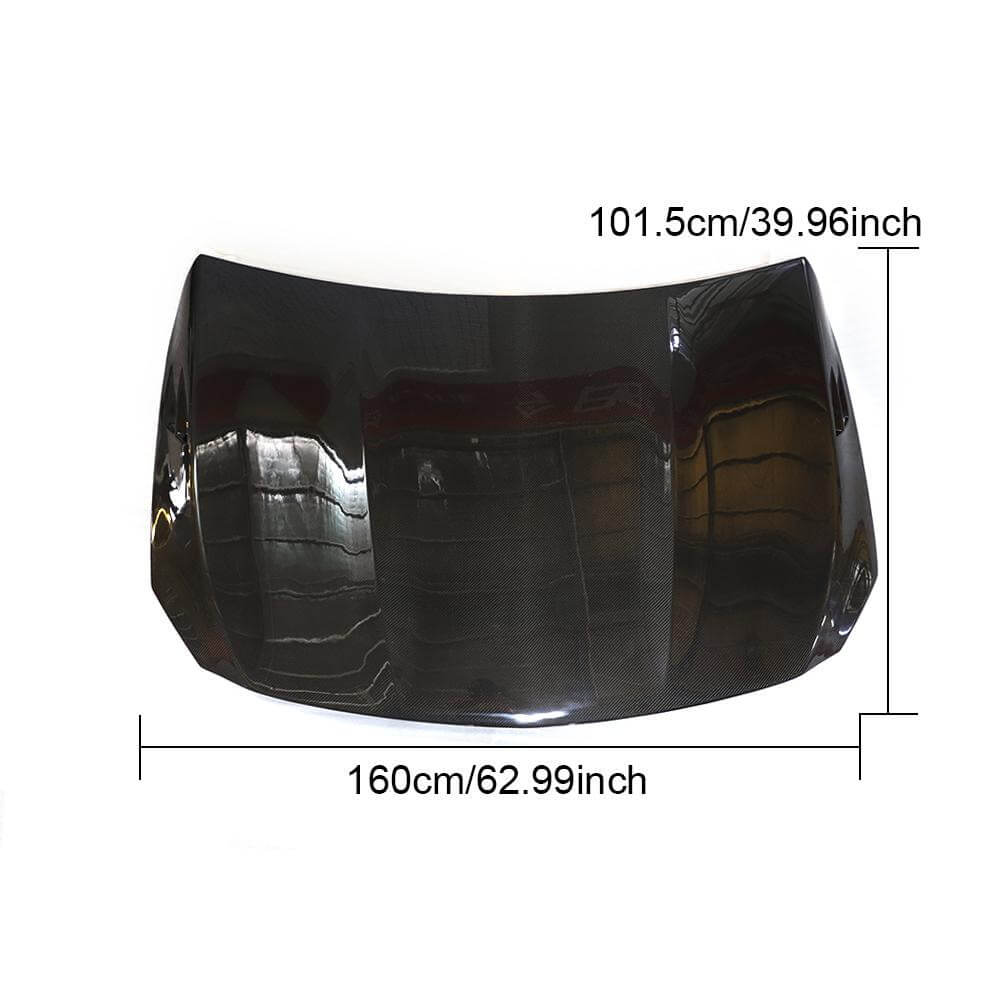 Mercedes Benz GLA Class X156 AMG Sport Utility 2015-2020 Engine Bonnet Hood Cover Carbon Fiber-Ahacarbon