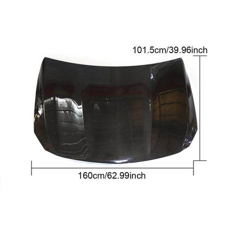Mercedes Benz GLA Class X156 AMG Sport Utility 2015-2020 Engine Bonnet Hood Cover Carbon Fiber-Ahacarbon