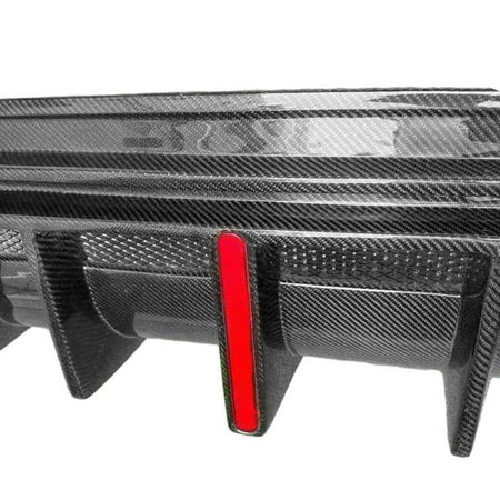 MercedesBenzGLAClassX156GLA45AMGSportUtility4-Door2016-2019RearBumperDiffuserCarbonFiber-ahacarbon