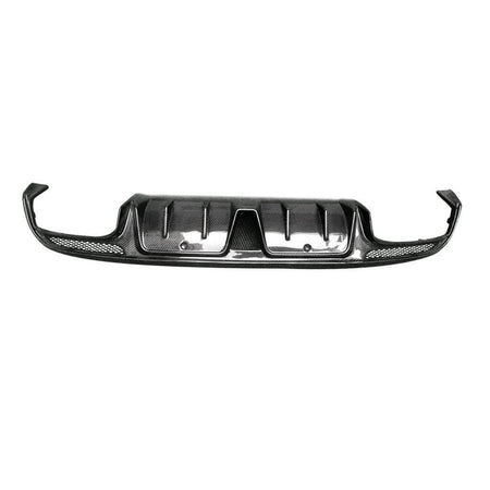 Mercedes Benz C Class W205 C250 C300 C63 AMG Seban 4-Door 2015-2021 Carbon Fiber Rear Bumper Diffuser Lip Spoiler-Ahacarbon