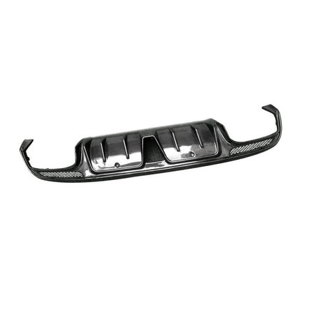 Mercedes Benz C Class W205 C250 C300 C63 AMG Seban 4-Door 2015-2021 Carbon Fiber Rear Bumper Diffuser Lip Spoiler-Ahacarbon