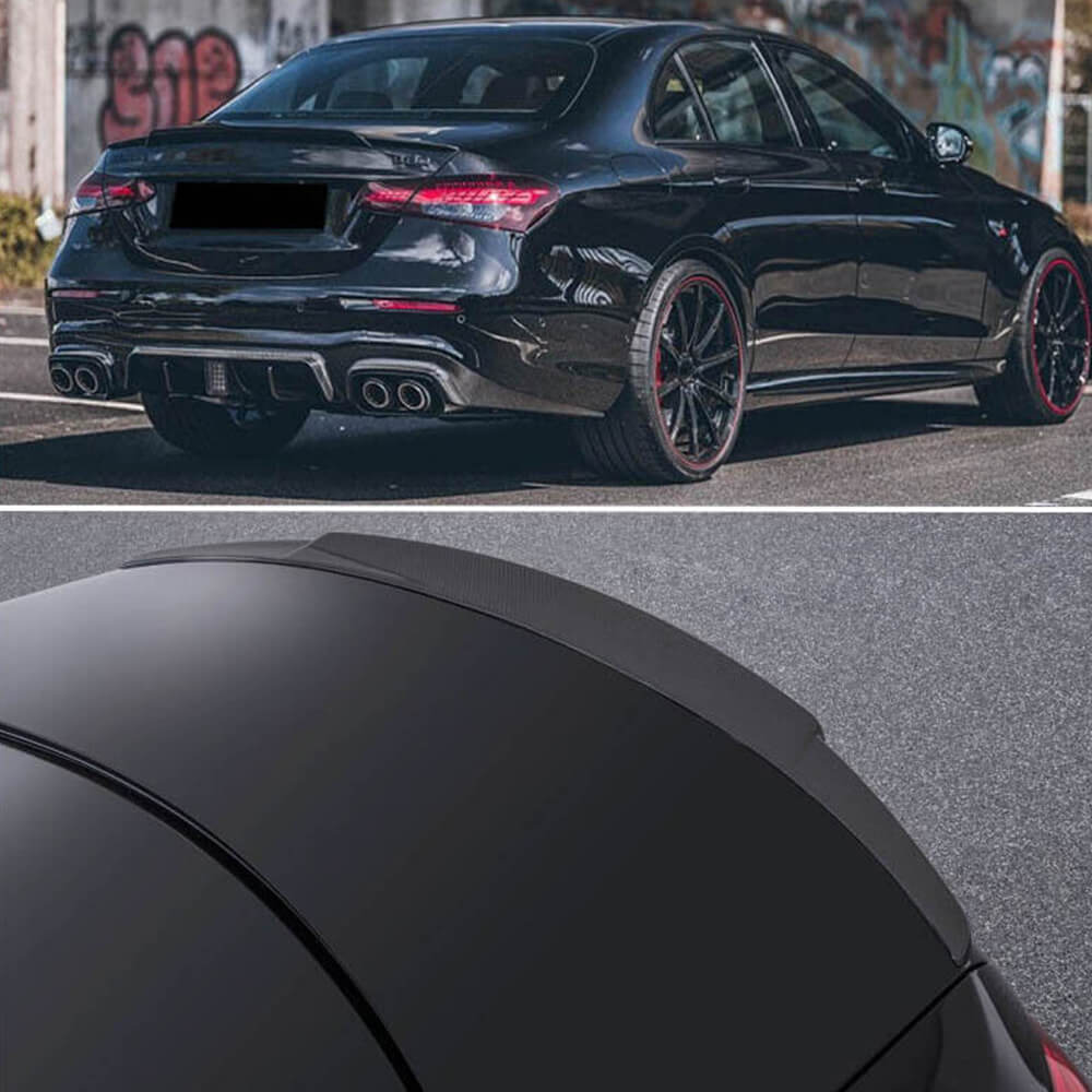 Mercedes Benz W213 E63 S Carbon Fiber Rear Trunk Boot Spoiler | Rear ...