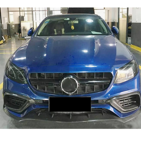 Mercedes Benz W213 S213 E63 2016-2020 Carbon Fiber Front Bumper Air Vent Cover-Ahacarbon