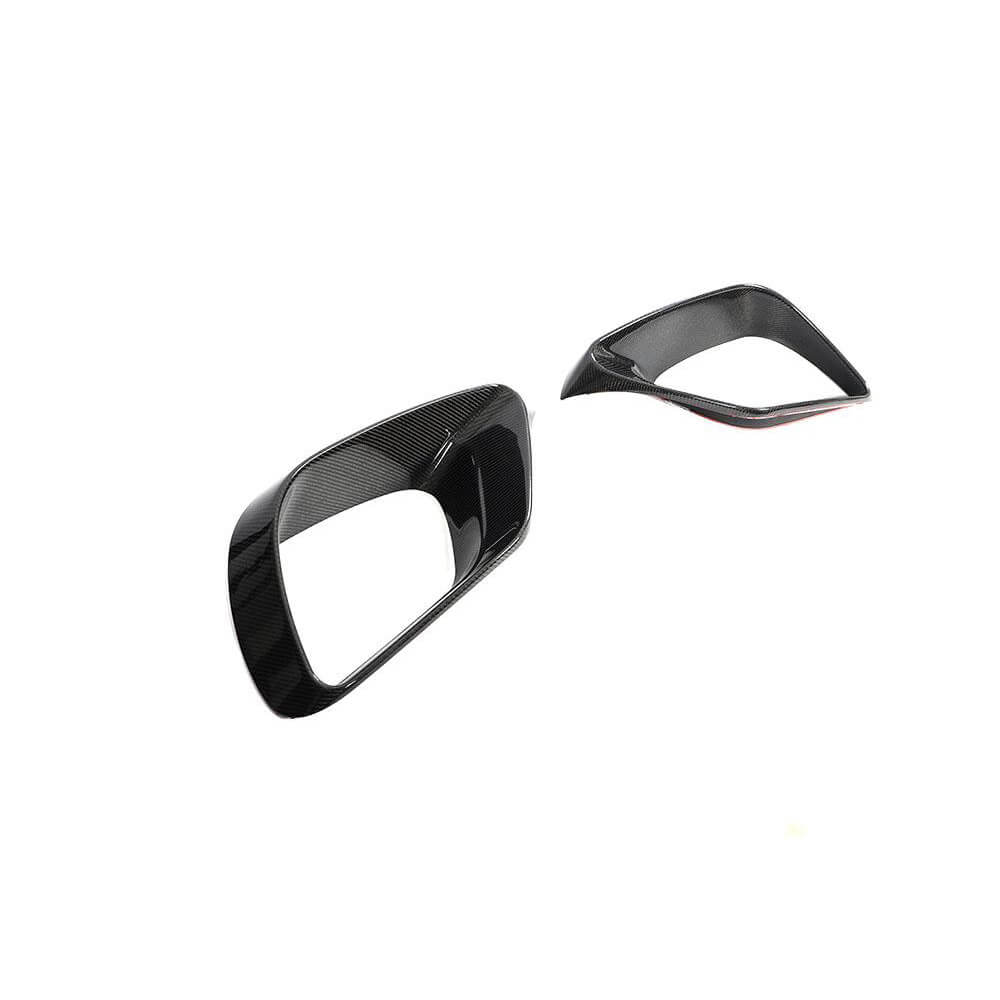 Mercedes Benz W213 S213 E63 2016-2020 Carbon Fiber Front Bumper Air Vent Cover-Ahacarbon