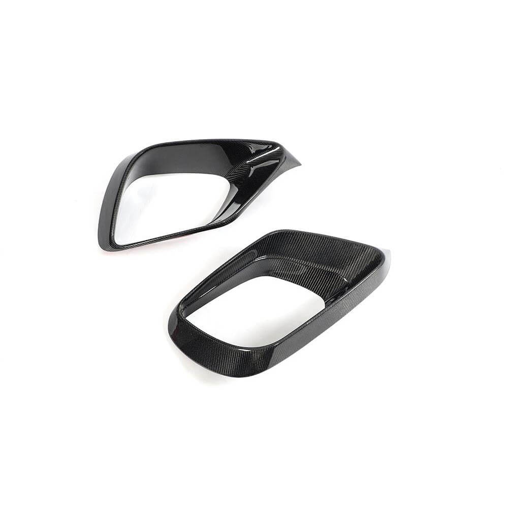 Mercedes Benz W213 S213 E63 2016-2020 Carbon Fiber Front Bumper Air Vent Cover-Ahacarbon