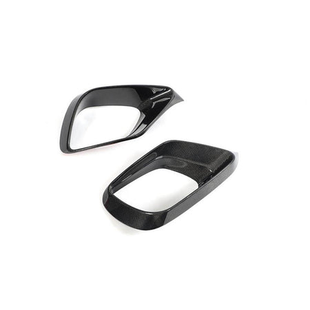 Mercedes Benz W213 S213 E63 2016-2020 Carbon Fiber Front Bumper Air Vent Cover-Ahacarbon