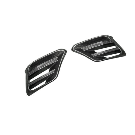 Mercedes Benz W223 S450 S500 S580 2021-2025 Carbon Fiber Carbon Front Bumper Air Vent Cover-Ahacarbon