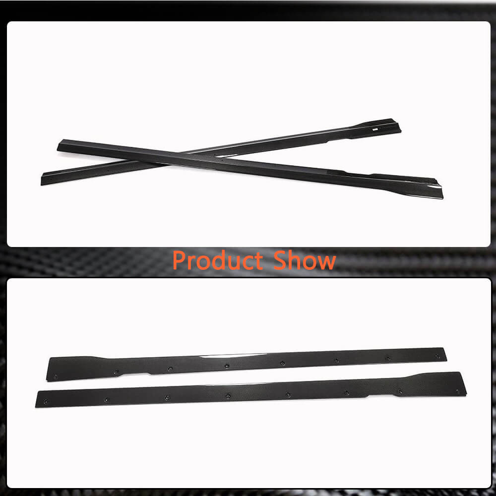Mercedes Benz W213 E63 Carbon Fiber Side Skirts Lip | Exterior Mods
