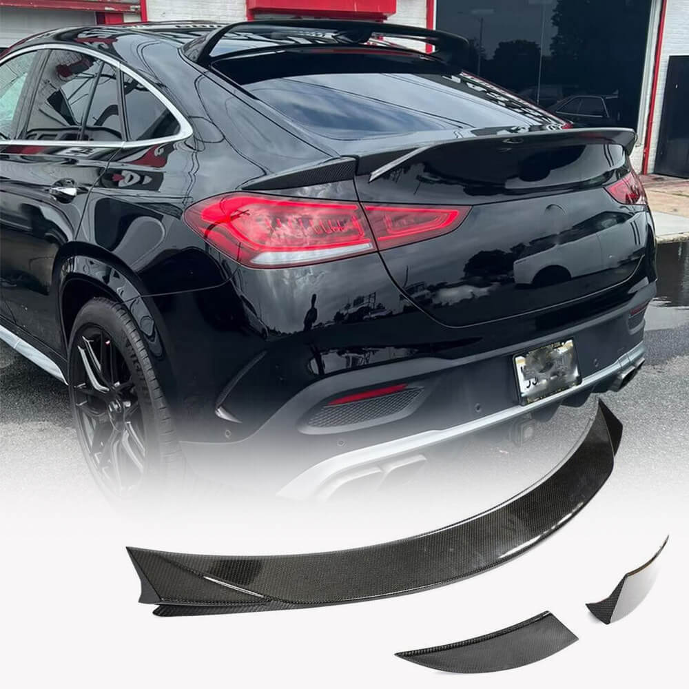 Mercedes Benz GLE Class W167 C167 GLE450 GLE63 Coupe 2020up Rear Trunk Spoiler Carbon fiber-Ahacarbon
