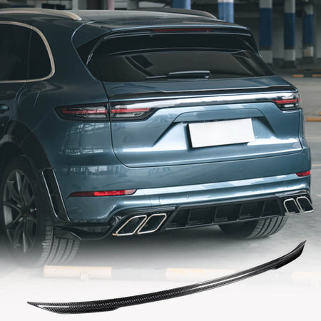 PorscheCayenneBaseSportUtility4-Door2024-2025RearMiddleSpoilerDryCarbonFiber-ahacarbon