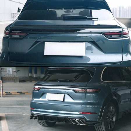 PorscheCayenneBaseSportUtility4-Door2024-2025RearMiddleSpoilerDryCarbonFiber-ahacarbon