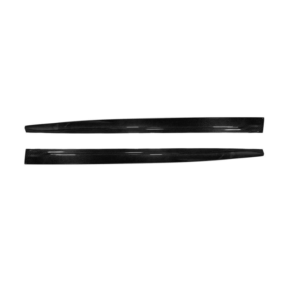Porsche Panamera 971.2 2017-2026 Carbon Fiber Side Skirts Extension Lip Spoiler-Ahacarbon