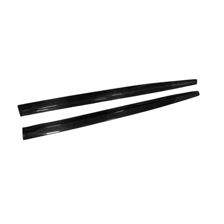 Porsche Panamera 971.2 2017-2026 Carbon Fiber Side Skirts Extension Lip Spoiler-Ahacarbon
