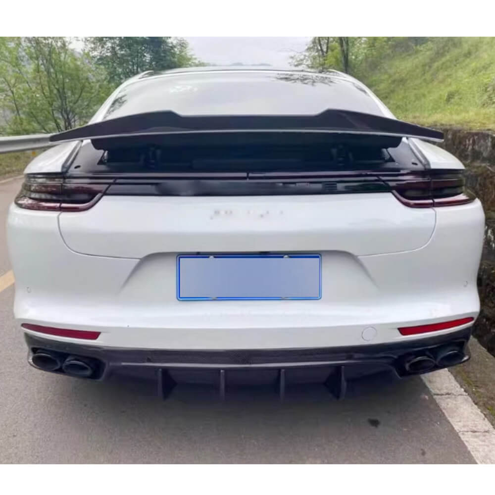 Porsche Panamera 971.2 2017-2026 Carbon fiber Rear Trunk Spoiler-Ahacarbon