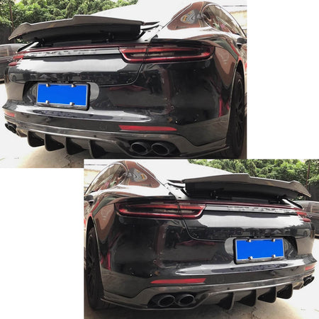 Porsche Panamera 971.2 2017-2026 Carbon fiber Rear Trunk Spoiler-Ahacarbon