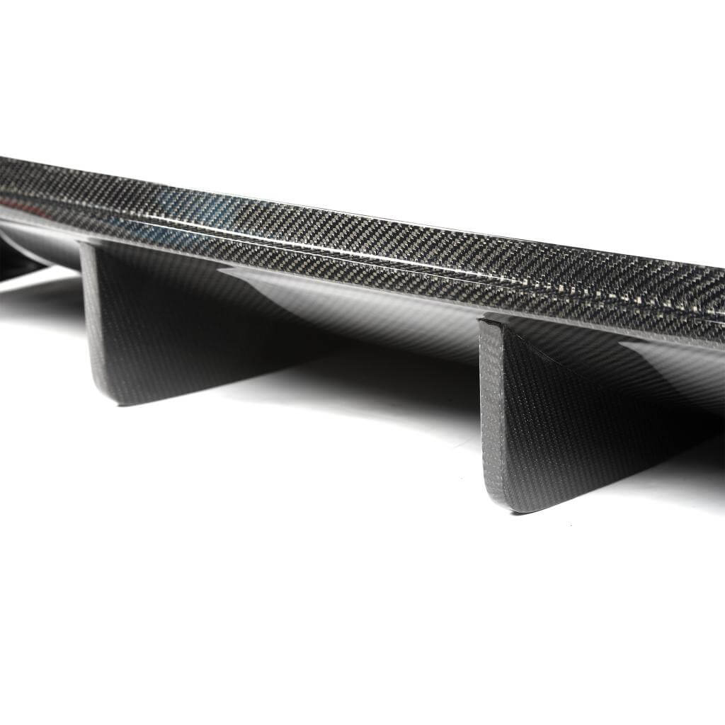 Porsche Taycan Base 4S Sedan 4-Door 2019-2024 Carbon Fiber Rear Bumper Lip-Ahacarbon