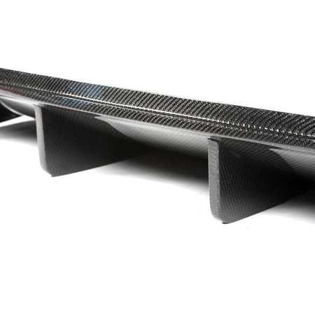 Porsche Taycan Base 4S Sedan 4-Door 2019-2024 Carbon Fiber Rear Bumper Lip-Ahacarbon