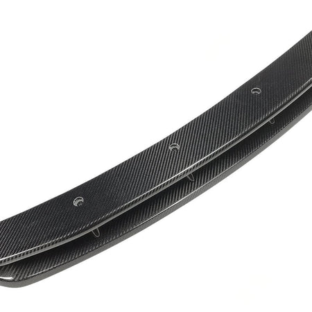 Porsche Macan 2014-2017 Front Bumper Lip Carbon Fiber-Ahacarbon