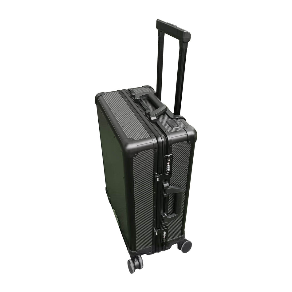 Real Carbon Fiber Luggage Suitcase Business Case Carry-On 20-Inch Universal Fit