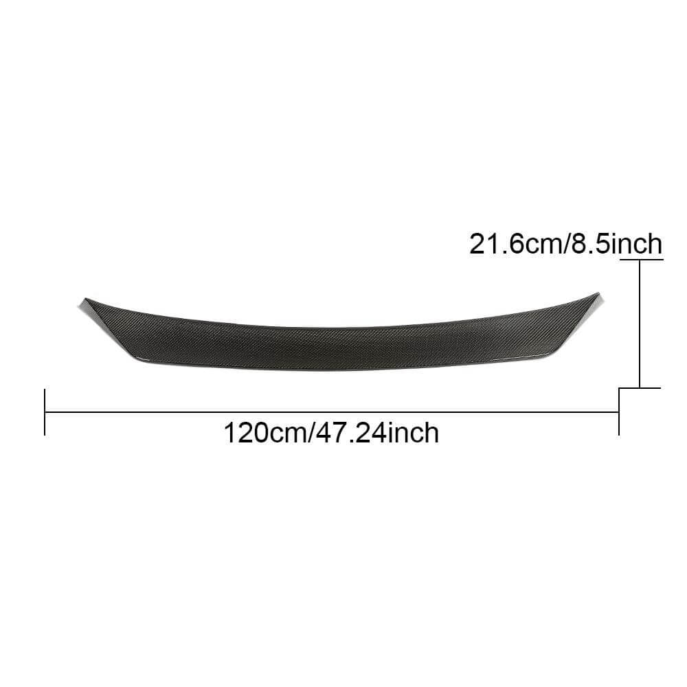 Subaru WRX Sedan 4 Door 2022-2025 Carbon Fiber Rear Trunk Spoiler-Ahacarbon