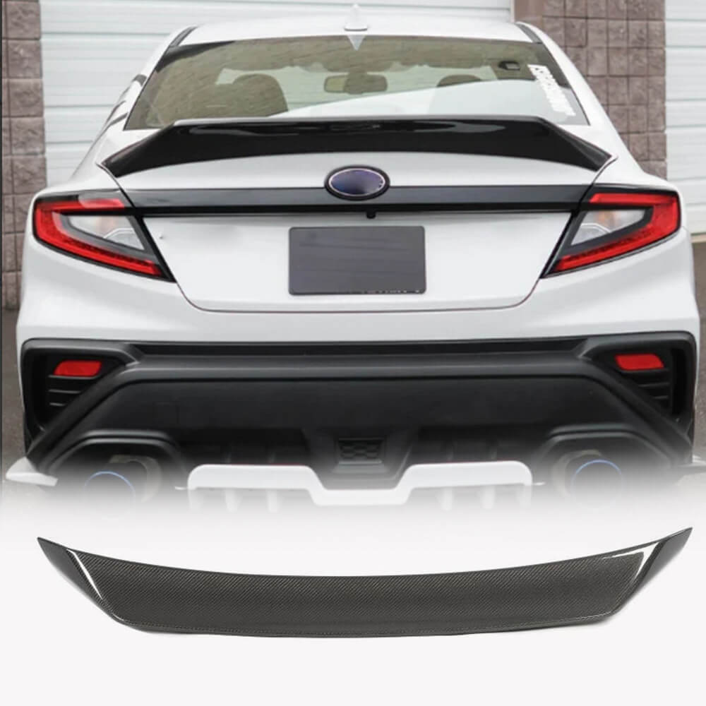 Subaru WRX Sedan 4 Door 2022-2025 Carbon Fiber Rear Trunk Spoiler-Ahacarbon