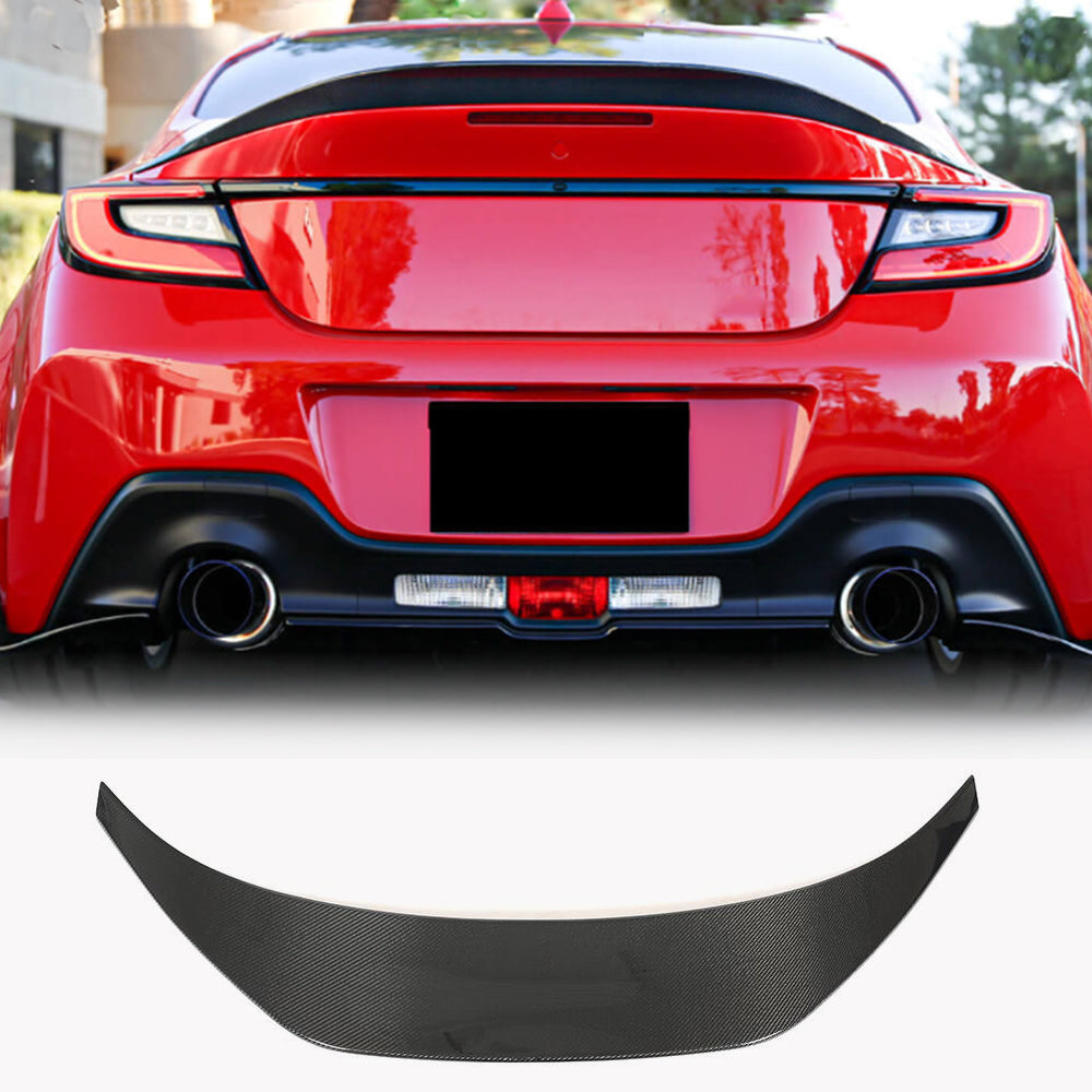 Subaru BRZ Toyota GR86 2022+ Carbon Fiber Rear Trunk Spoiler-Ahacarbon