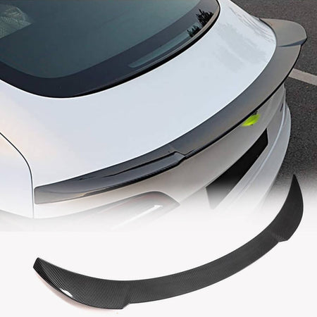 Tesla Model 3 2017-2023 ABS Carbon Look Rear Trunk Spoiler-Ahacarbon